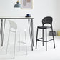 Nordic Plastic Stackable Counter Stools Macron Colorful Indoor Bar Stool with Plastic Seat Clearhalo 'Bar Furniture' 'Bar Stools' 'bar_stools' 'furn' 'furn_bar_stools' 'furniture_bar_stools' 'Kitchen & Dining Furniture' 'kitchen&dining_furn' 'kitchen' 'kitchen_furn' Furniture' 1200x1200_23f63cfd-206c-415b-b2e6-f11cc7f12211