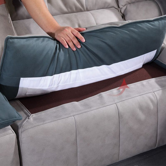 Divano sezione cuscino da 3/4 posti grigio scandinavo