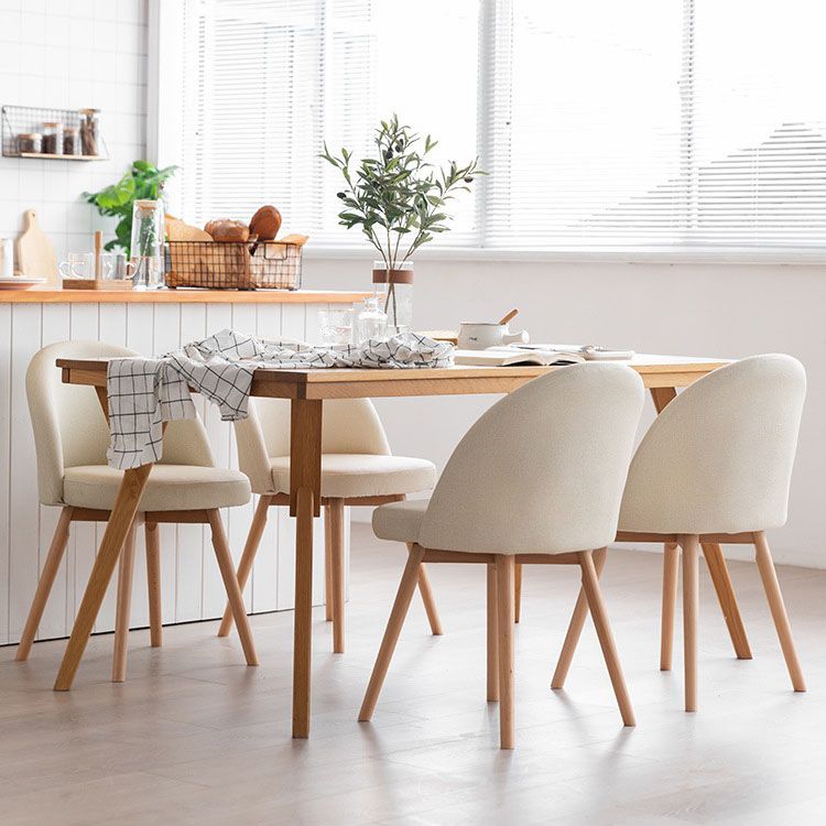 Modern Style Wood Chair Upholstered Fabric Dining Side Chair (Set of 2) Clearhalo 'Dining Chairs' 'Dining Tables & Seating' 'dining_chair' 'furn' 'furn_dining_chair' 'Furniture' 'furniture_dining_chair' 'Kitchen & Dining Furniture' 1200x1200_23f67f9d-3e1a-44ff-b9f2-4be9a0e99de4