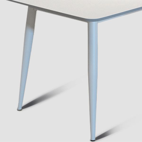 4 Legs Dinner Room Kitchen Table Rectangle Dining Room Table Clearhalo 'Dining Tables & Seating' 'Dining Tables' 'dining_table' 'furn' 'furn_dining_table' 'Furniture' 'Kitchen & Dining Furniture' 1200x1200_23f83b59-d0cd-43c9-b297-547f930ec991