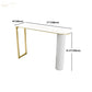 Glam White Bar Pub Table Set 1/5 Pcs Metal Base Bar Table and Stools Clearhalo 'Bar Furniture' 'furn' 'furn_home_bar_bar_sets' 'Furniture' 'Home Bars & Bar Sets' 'home_bar_bar_sets' 'Kitchen & Dining Furniture' 1200x1200_23f8b07e-0285-4fb1-a586-0d08fbfc8d92