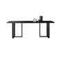 Black Double Pedestal Dinette Set 1/4/5 Pieces Indoor Designer Dining Table Set Clearhalo 'Dining Room Sets' 'Dining Tables & Seating' 'dining_room_set' 'furn' 'furn_dining_room_set' 'Furniture' 'Kitchen & Dining Furniture' 1200x1200_23f9ab98-a74a-49a9-9f57-a5938f65b936