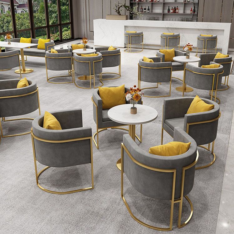 Glam Style Sintered Stone White Dining Room Set with Round Table Formal Dining Table Furniture Clearhalo 'Dining Room Sets' 'Dining Tables & Seating' 'dining_room_set' 'furn' 'furn_dining_room_set' 'Furniture' 'furniture_dining_room_set' 'Kitchen & Dining Furniture' 'kitchen&dining_furn' 'kitchen' 1200x1200_23fb05d0-c48f-4c65-8c4d-8cef914a896d