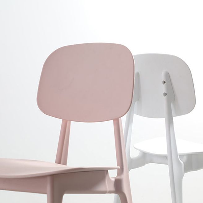 Nordic Style Open Back Dining Side Chair for Home Plastic Dining Armless Chairs Clearhalo 'Dining Chairs' 'Dining Tables & Seating' 'dining_chair' 'furn' 'furn_dining_chair' 'Furniture' 'furniture_dining_chair' 'Kitchen & Dining Furniture' 1200x1200_23fc5e78-9b39-4fdf-9857-6fce704a2ab7