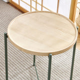 1 Single Modern Round Metal Coffee Table with Four Legs for Living Room Clearhalo 'Coffee & Accent Tables' 'Coffee Tables' 'coffee_tables' 'furn' 'furn_coffee_tables' 'Furniture' 'furniture_coffee_tables' 'Living Room Furniture' 1200x1200_23ff28c5-f8e9-44e4-a1f8-34a9309ee639