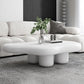 Nordic Irregular 4 Legs Coffee Table 11.8" H Wood Cocktail Table Clearhalo 'Coffee & Accent Tables' 'Coffee Tables' 'coffee_tables' 'furn' 'furn_coffee_tables' 'Furniture' 'Living Room Furniture' 1200x1200_2401b4bd-b9ff-47dc-b5bd-b781ba17bb79