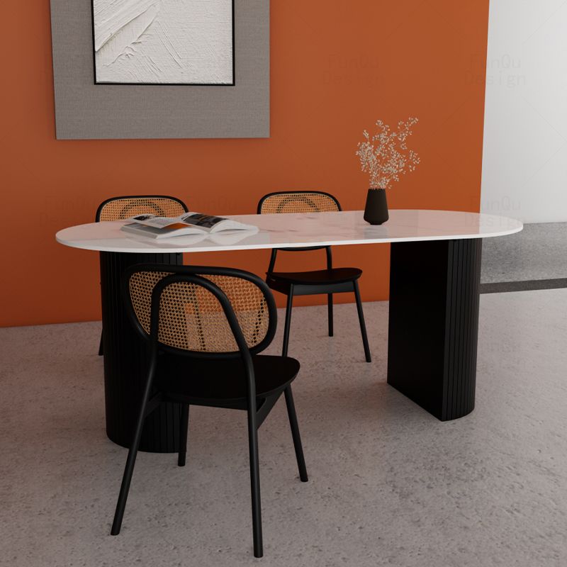 Bureau de bureau contemporain Bureau d'écriture en pierre pour chambre à la maison