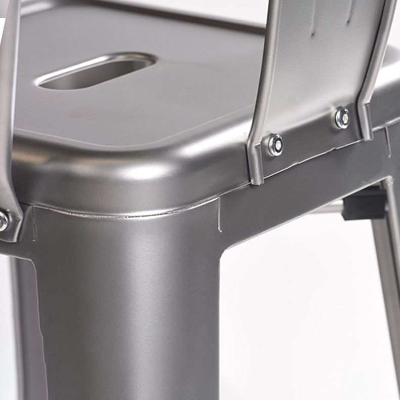 Modern Style Full Back Bar-stool Square Counter Bar Stool with Metal Legs Clearhalo 'Bar Furniture' 'Bar Stools' 'bar_stools' 'furn' 'furn_bar_stools' 'Furniture' 'furniture_bar_stools' 'Kitchen & Dining Furniture' 1200x1200_240425bc-f3d7-4003-9ee3-718eb9950051