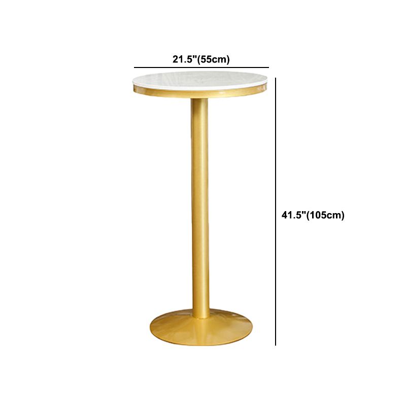 Glam 1/2/3 stuks Round Bar Table Set vaste tabel Teller ingesteld voor eetkamer