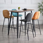 Coffee Shop Bar Stool Leather Armless Modern Distressed Counter Stools Clearhalo 'Bar Furniture' 'Bar Stools' 'bar_stools' 'furniture_bar_stools' 'Kitchen & Dining Furniture' 'kitchen&dining_furn' 'kitchen' 'kitchen_furn' Furniture' 1200x1200_2406cd03-fd66-4a44-b196-3e138bd7db55