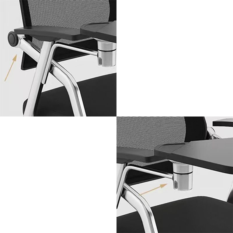 Eigentijdse stijl conferentie stoel metalen frame bureaustoel met arm