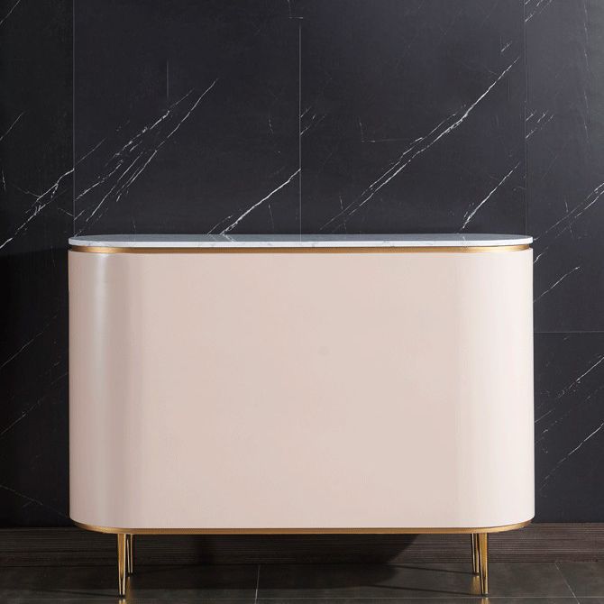 Sideboard a buffet moderni con cassetti in legno ingegnerizzato e deposito per sala da pranzo