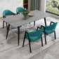 Contemporary Style Sintered Stone Rectangle Dining Table 4 Legs Table for Home Clearhalo ' dining_table' 'Dining Tables & Seating' 'Dining Tables' 'furn' 'furn_dining_table' 'Furniture' 'furniture_dining_table' 'Kitchen & Dining Furniture' 'kitchen&dining_furn' 'kitchen' 'kitchen_dining_table' 1200x1200_240f854d-fa35-4bad-b804-fbdb46a7a376