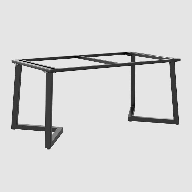 Modern Rectangle Dining Table Sintered Stone Dining Table with Double Pedestal Clearhalo ' dining_table' 'Dining Tables & Seating' 'Dining Tables' 'furn' 'furn_dining_table' 'Furniture' 'furniture_dining_table' 'Kitchen & Dining Furniture' 'kitchen&dining_furn' 'kitchen' 'kitchen_dining_table' 1200x1200_241022fa-3d24-43f5-8077-a3fc94adaf40