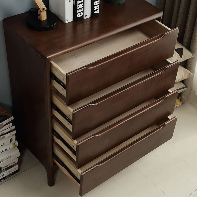 Commode de coffre de rangement moderne commode en bois massif avec 7/6/5/4 tiroirs