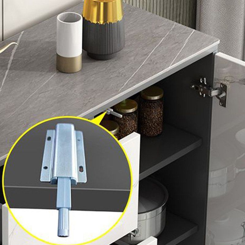 Sideboard in legno in legno in pietra in pietra con 2 porte