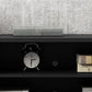 Industrial Metal TV Stand Console 2 Doors Black Media Console TV Stand