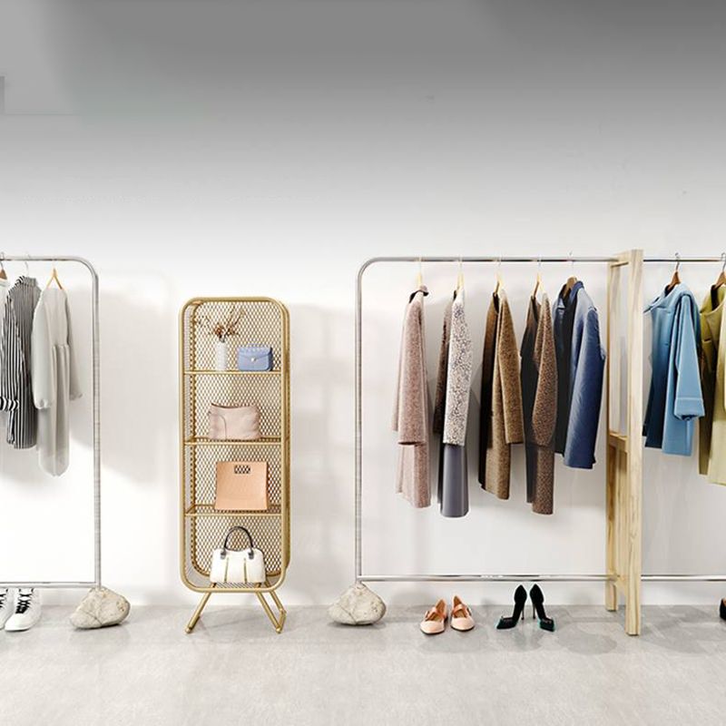 Estantería de estantería de metal contemporánea estantería estándar para sala de estudio