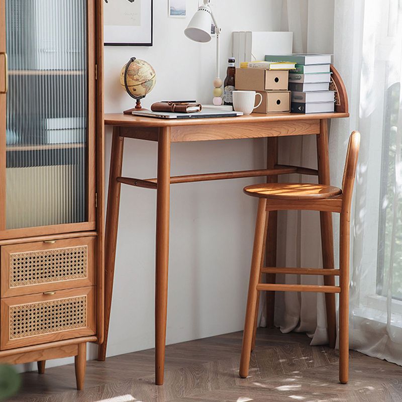Ensemble de Table de Pub en bois moderne 1/2 pièces, Table de comptoir fixe pour salle à manger