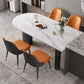 Designer Sintered Stone Dining Set 1/2/5/6 Pieces Home Table and Chairs