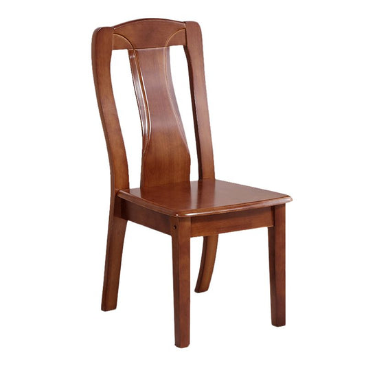 Traditional Solid Wood Dining Room Chair Slat Back Side Chair for Home Clearhalo ' kitchen&dining_furn' 'Dining Chairs' 'Dining Tables & Seating' 'dining_chair' 'furn' 'furn_dining_chair' 'Furniture' 'furniture_dining_chair' 'Kitchen & Dining Furniture' 'kitchen' 1200x1200_24262109-a97c-4e09-affa-4267cba08674