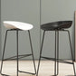 Industrial Indoor Armless Footrest Bar Stool with Metal Legs