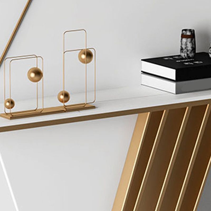 Contemporary Console Accent Table Antique Finish Console Sofa Table Clearhalo 'Console Tables' 'console_tables' 'Entry & Mudroom Furniture' 'furn' 'furn_console_tables' 'Furniture' 1200x1200_24274cbf-0b25-4f5e-92ef-69223a36c4f0