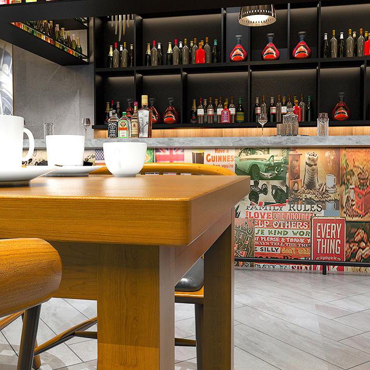 1/3/5 Pcs Pine Wood Industrial Dining Set with Wooden Table and Chairs Dinette Set Clearhalo 'Dining Room Sets' 'Dining Tables & Seating' 'dining_room_set' 'furn' 'furn_dining_room_set' 'Furniture' 'furniture_dining_room_set' 'Kitchen & Dining Furniture' 'kitchen&dining_furn' 'kitchen' 1200x1200_24283b32-5450-4fca-b42c-04d0711715cd