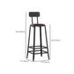 Juego de mesa de bar contemporáneo, mesa de mostrador rectangular de madera maciza de 1/6/11 piezas
