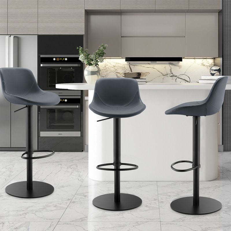 Industrial Backrest Bar Stool Swivel Adjustable Counter Stool for Bristol