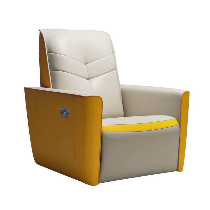 Leather Standard Recliner Modern Simple Home Single Recliner