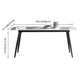 Minimalist Style Dining Table Set with Rectangle Shape Table and Upholstered Chairs Clearhalo 'Dining Room Sets' 'Dining Tables & Seating' 'dining_room_set' 'furn' 'furn_dining_room_set' 'Furniture' 'furniture_dining_room_set' 'Kitchen & Dining Furniture' 'kitchen&dining_furn' 'kitchen' 1200x1200_2436367f-fd86-45e5-ac1b-348102ed6199