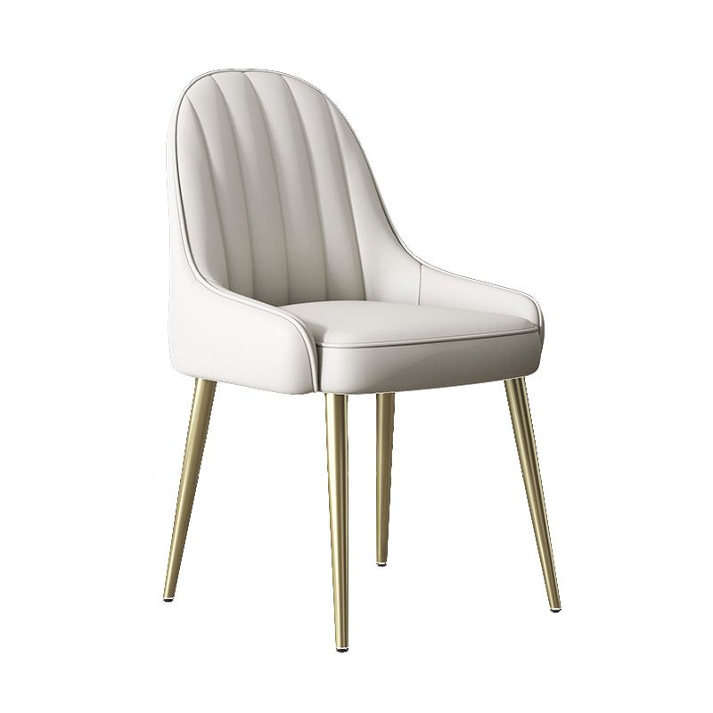 Indoor Scandinavian Arm Chair Parsons Back Metal Upholstered Dining Room Chair Clearhalo ' kitchen&dining_furn' 'Dining Chairs' 'Dining Tables & Seating' 'dining_chair' 'furn' 'furn_dining_chair' 'Furniture' 'furniture_dining_chair' 'Kitchen & Dining Furniture' 'kitchen' 1200x1200_243900b8-271f-4478-9e1c-94c39ceb5e69