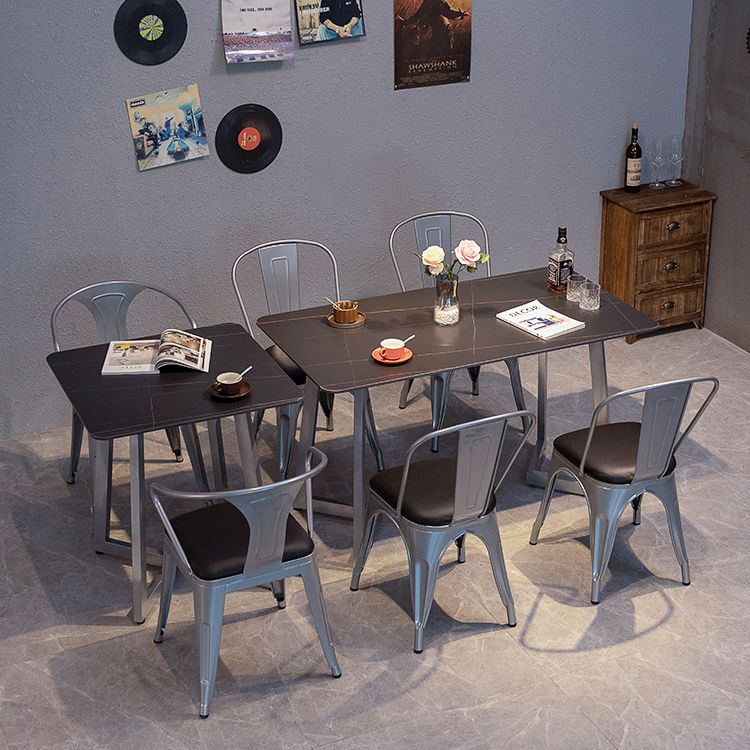 Industrial Dining Table Sintered Stone Dining Table with Black Double Pedestal Clearhalo ' dining_table' 'Dining Tables & Seating' 'Dining Tables' 'furn' 'furn_dining_table' 'Furniture' 'furniture_dining_table' 'Kitchen & Dining Furniture' 'kitchen&dining_furn' 'kitchen' 'kitchen_dining_table' 1200x1200_24399bee-5b8a-4881-b8af-d003c2892435