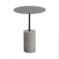 Modern Round Table Top Side End Table with Cement Pedestal Leg Clearhalo 'Coffee & Accent Tables' 'End & Side Tables' 'end_side_table' 'end_side_tables' 'furn' 'furn_end_side_tables' 'Furniture' 'furniture_end_side_table' 'Living Room Furniture' 1200x1200_243b6aad-dd61-4ed7-91ff-f98ef4e2d36b