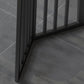 Black Metal Double Pedestal Dining Table Industrial Rectangle Fixed Table Clearhalo 'Dining Tables & Seating' 'Dining Tables' 'dining_table' 'furn' 'furn_dining_table' 'Furniture' 'furniture_dining_table' 'Kitchen & Dining Furniture' 'kitchen' 'kitchen_dining_table' 1200x1200_243c7fed-eec9-4834-b3ec-435f78106b46