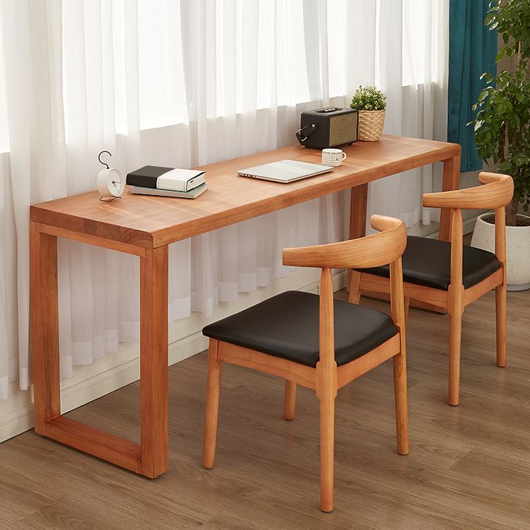 29.53 "Tall Writing Desk rechthoekig houten schrijfbureau met slee -basis voor huis