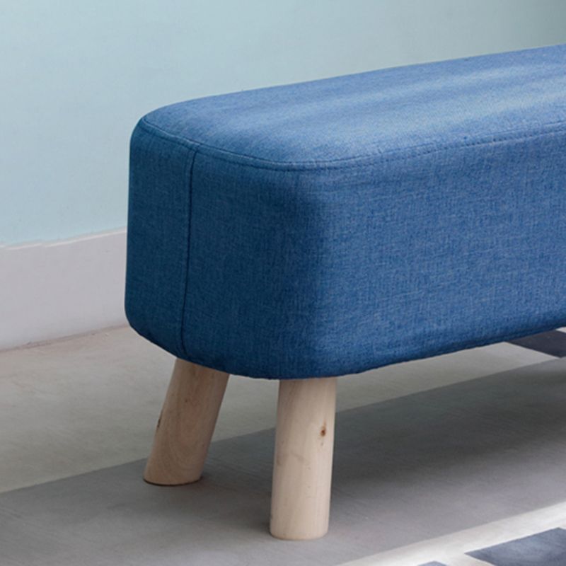 Pure Color Ottoman Linen Blend Rectangle Fade Resistant Standard Ottoman Clearhalo 'furn' 'furn_ottomans_poufs' 'Furniture' 'Living Room Furniture' 'Ottomans & Poufs' 'ottomans_poufs' 1200x1200_2440923f-a497-4d24-85b6-42092a6a0dc8