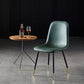 Nordic Style Metal Dining Chairs Solid Back Dining Side Armless Chairs for Kitchen Clearhalo ' kitchen&dining_furn' 'Dining Chairs' 'Dining Tables & Seating' 'dining_chair' 'furn' 'furn_dining_chair' 'Furniture' 'furniture_dining_chair' 'Kitchen & Dining Furniture' 'kitchen' 1200x1200_24435327-913e-40b2-8743-1bbaa458f715