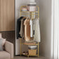 Contemporary Metal Coat Rack Free Standing Clothes Hanger for Living Room Clearhalo 'Entry & Mudroom Furniture' 'furn' 'furn_hall_tree_coat_racks' 'Furniture' 'Hall Trees & Coat Racks' 'hall_tree_coat_racks' 1200x1200_2443842b-a956-4a97-bbd8-14c78298707f
