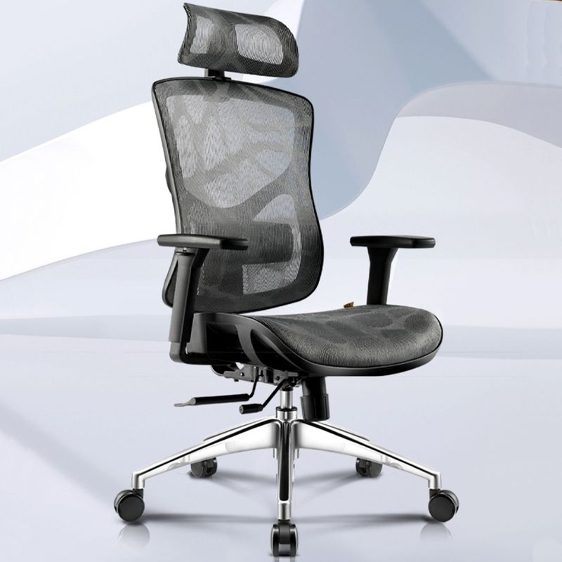 Modern Slide Office Chair Removable Arms Adjustable Seat Height Desk Chair Clearhalo 'furn' 'furn_office_chair' 'Furniture' 'Office Chairs' 'Office Furniture' 'office_chair' 1200x1200_2445208b-a7e6-4fed-8047-ae128807124d
