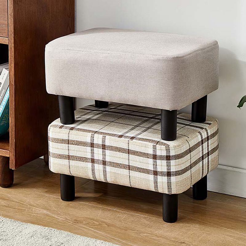 Contemporary Ottoman Solid Color Water Resistant Leather Rectangle Footstool Ottoman Clearhalo 'furn' 'furn_ottomans_poufs' 'Furniture' 'Living Room Furniture' 'Ottomans & Poufs' 'ottomans_poufs' 1200x1200_24458b84-f3f6-4028-9cab-414c4bdd6044