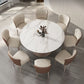 Modern Scalable Dinette Set 1/2/3/7/9 Pieces Round White Sintered Stone Dining Table Set Clearhalo 'Dining Room Sets' 'Dining Tables & Seating' 'dining_room_set' 'furn' 'furn_dining_room_set' 'Furniture' 'furniture_dining_room_set' 'Kitchen & Dining Furniture' 1200x1200_2445f345-a5e9-4c65-9525-dc78a7ded9fe