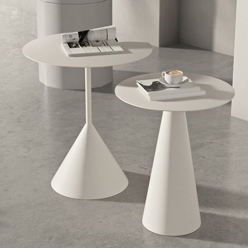 Iron 2 Piece Bunching Tables with Round Top and Pedestal Base Clearhalo 'Coffee & Accent Tables' 'Coffee Tables' 'coffee_tables' 'furn' 'furn_coffee_tables' 'Furniture' 'Living Room Furniture' 1200x1200_244764d7-c276-4aeb-a0c8-d2abdc5d4f67