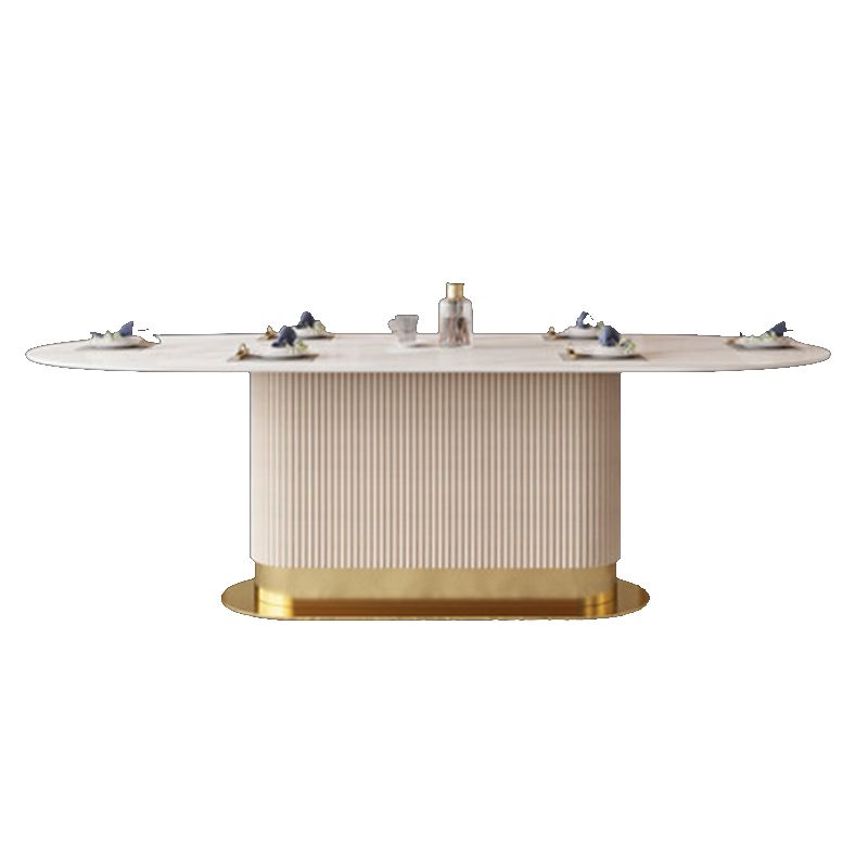 Nordic 1/4/5/7 Pieces Dining Set Stone Dining Table for Dining Room Clearhalo 'Dining Room Sets' 'Dining Tables & Seating' 'dining_room_set' 'furn' 'furn_dining_room_set' 'Furniture' 'Kitchen & Dining Furniture' 1200x1200_2447c80f-c674-4c8c-a42e-ab2e09942161