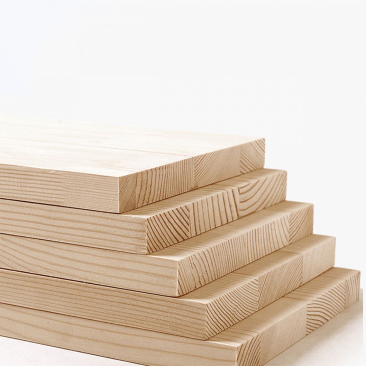 Modern 29,53 "großer Büroschreibtisch Massivholzkrümmte Schreibtisch gebogene Schreibtisch