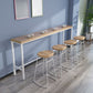 Indoor Contemporary Bar Dining Table Rectangle Solid Wood Bar Table Clearhalo 'Bar Furniture' 'Bar Tables' 'bar_tables' 'furn' 'furn_bar_tables' 'Furniture' 'Kitchen & Dining Furniture' 1200x1200_24560154-ca89-4ce4-9f0b-238a22df413e