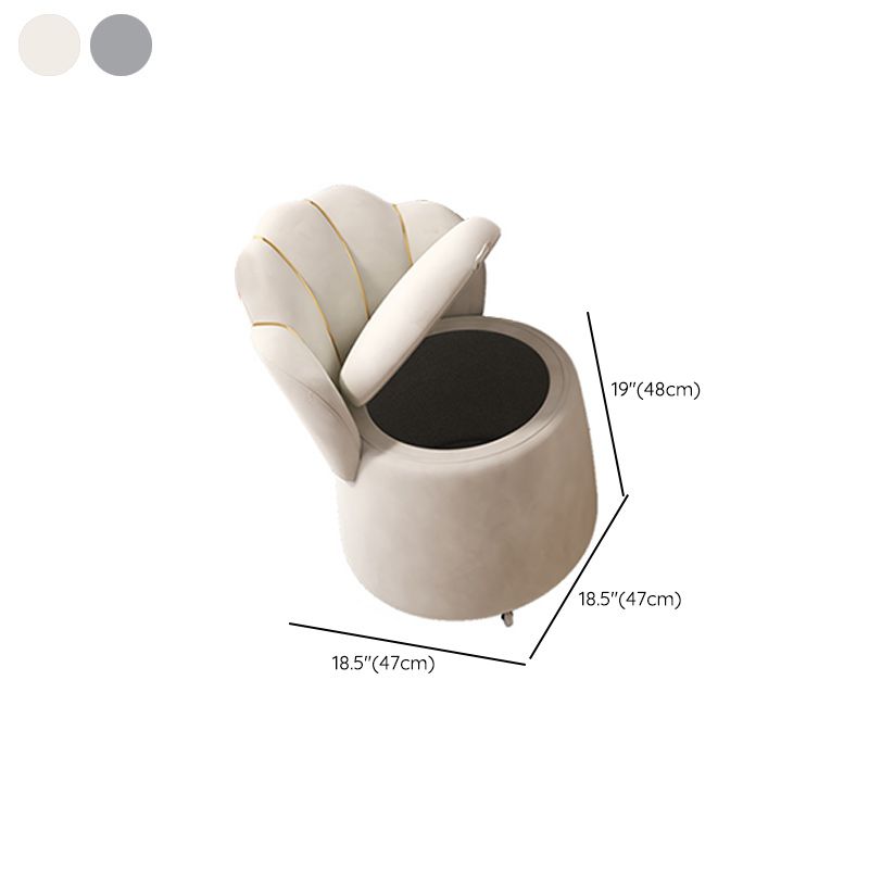 15 "幅のグラムバニティテーブルガラスブラックメイクアップバニティドロワー