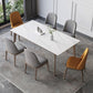 Modern Style Solid Wood Dining Set 1/4/5/7 Pieces Dining Set for Dining Areas Clearhalo 'Dining Room Sets' 'Dining Tables & Seating' 'dining_room_set' 'furn' 'furn_dining_room_set' 'Furniture' 'Kitchen & Dining Furniture' 1200x1200_245a4029-49d0-4735-8391-8ddf590ad75c