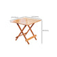 Modern Folding Dining Table Wood Tabletop for Living Room in Brown Clearhalo 'Dining Tables & Seating' 'Dining Tables' 'dining_table' 'furn' 'furn_dining_table' 'Furniture' 'Kitchen & Dining Furniture' 1200x1200_245eeb75-78ee-4efe-be53-c019a6fce0f6